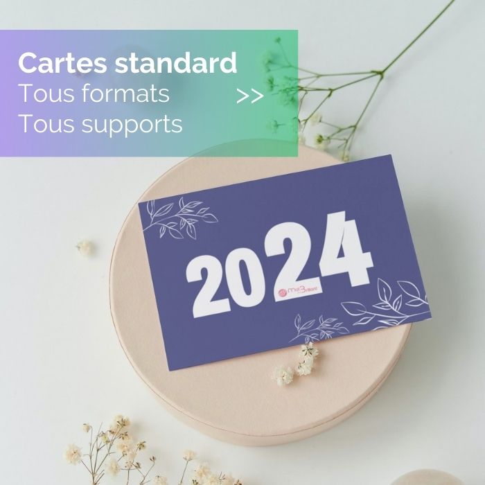 Cartes de voeux - standard